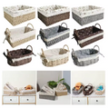 Panier de Rangement en Rotin — Organisateur Polyvalent Maison